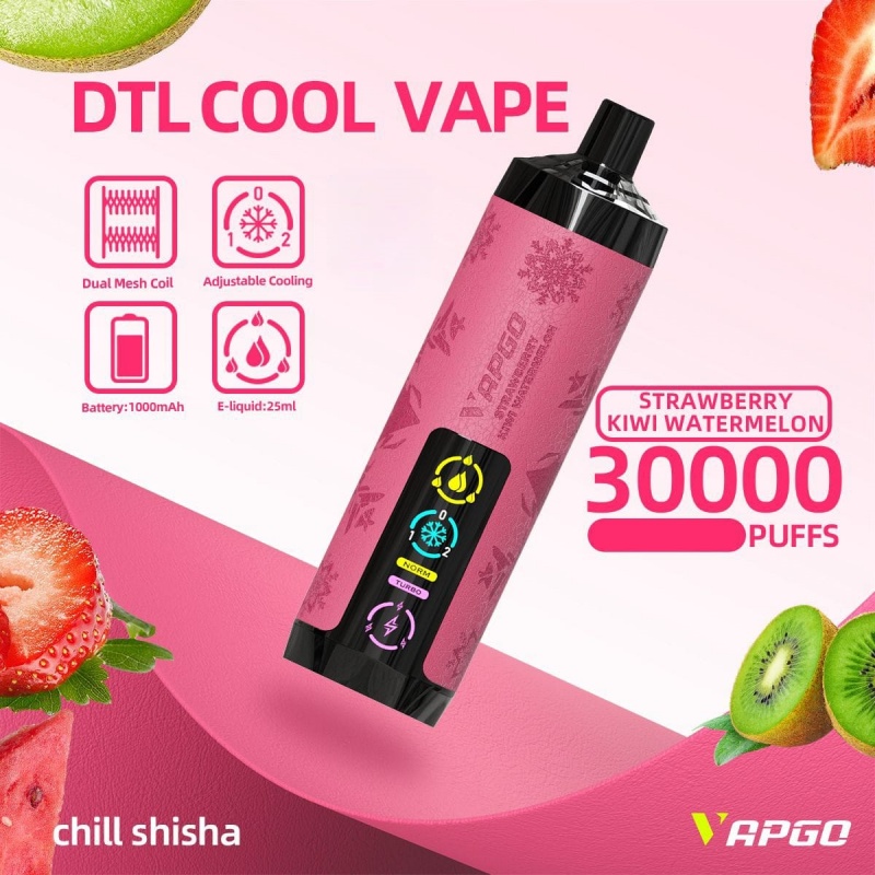 VAPGO Chill Shisha 30K Ice Control Disposable Vapes (0.6% 30,000 Puffs) - Image 2
