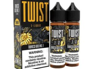 Tobacco Gold No.1 2x 60ml (120ml) Vapes Juice – Twist E-Liquids