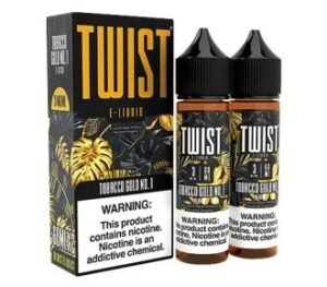 Tobacco Gold No.1 2x 60ml (120ml) Vapes Juice – Twist E-Liquids