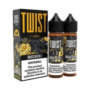 Tobacco Gold No.1 2x 60ml (120ml) Vapes Juice – Twist E-Liquids