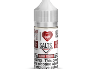 Mad Hatter I Love Salts Classic Tobacco 30ml Nic Salt Vapes Juice