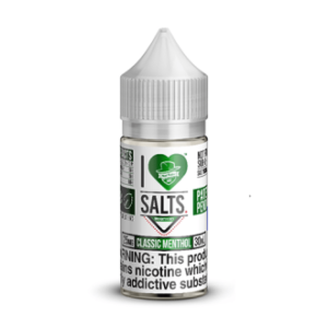 Mad Hatter I Love Salts Classic Menthol 30ml Nic Salt Vapes Juice
