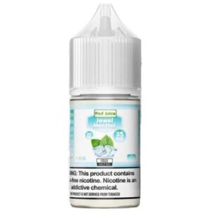 Pod Juice Jewel Menthol TF 30ml Nic Salt Vapes Juice