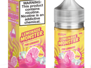 Pink Lemonade 30ml Nic Salt Vapes Juice – Lemonade Monster