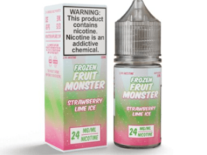 Frozen Fruit Monster Strawberry Lime Ice 30ml Nic Salt Vapes Juice