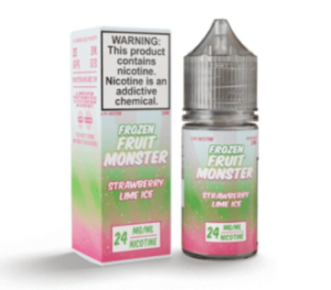 Frozen Fruit Monster Strawberry Lime Ice 30ml Nic Salt Vapes Juice