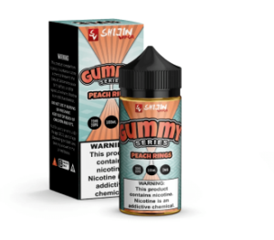 Shijin Gummy Series Peach Rings 100ml Vapes Juice