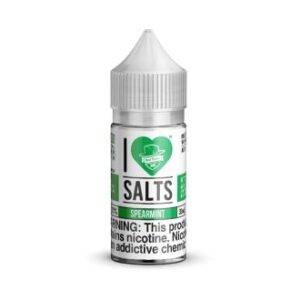 I Love Salts Spearmint Gum 30ml Nic Salt Vapes Juice