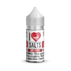 I Love Salts Juicy Apples 30ml Nic Salt Vapes Juice