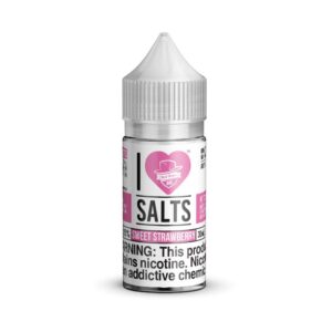 I Love Salts Sweet Strawberry 30ml Nic Salt Vapes Juice
