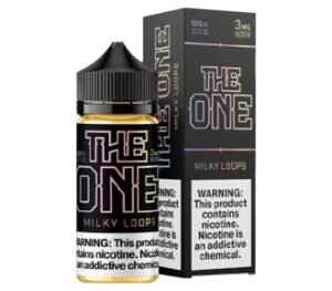 The One Milky Loops Vapes Juice 100ml
