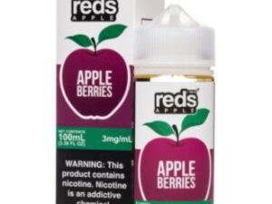 7 Daze Reds Apple Berries 100ml Vapes Juice