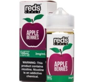 7 Daze Reds Apple Berries 100ml Vapes Juice