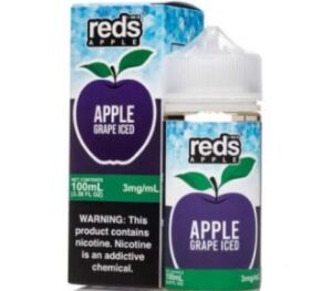 7 Daze Reds Apple Grape Iced 100ml Vapes Juice