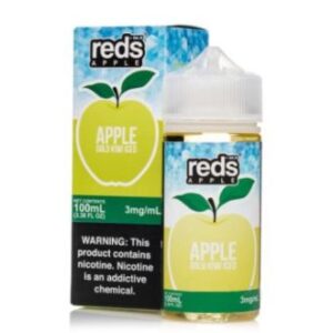 7 Daze Reds Apple Gold Kiwi Iced 100ml Vapes Juice
