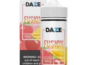 7 Daze Fusion Strawberry Banana Apple 100ml Vapes Juice