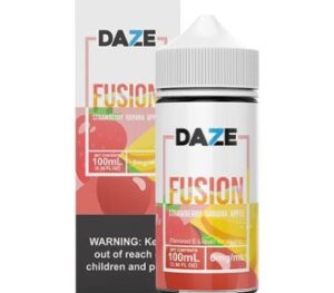 7 Daze Fusion Strawberry Banana Apple 100ml Vapes Juice