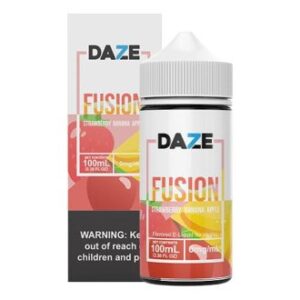 7 Daze Fusion Strawberry Banana Apple 100ml Vapes Juice