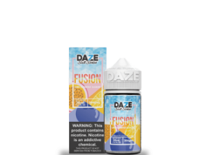 7 Daze Fusion Lemon Passionfruit Blueberry ICED 30ml Nic Salt Vapes Juice