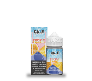 7 Daze Fusion Lemon Passionfruit Blueberry ICED 30ml Nic Salt Vapes Juice