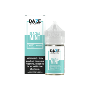 7 Daze Glacial Mint 30ml Nic Salt Vapes Juice