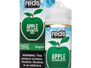 7 Daze Reds Apple Watermelon Iced 100ml Vapes Juice