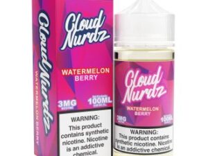 Cloud Nurdz Watermelon Berry 100ml Synthetic Vapes Juice