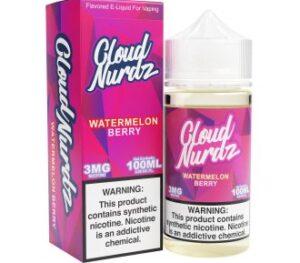 Cloud Nurdz Watermelon Berry 100ml Synthetic Vapes Juice