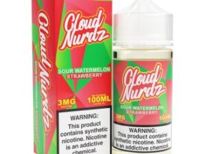 Sour Watermelon Strawberry 100ml TF Vapes Juice – Cloud Nurdz