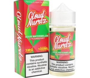 Sour Watermelon Strawberry 100ml TF Vapes Juice – Cloud Nurdz