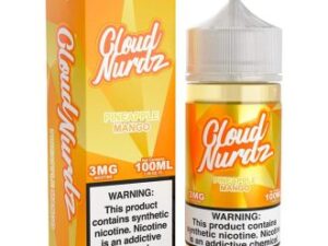 Cloud Nurdz Pineapple Mango Synthetic Vapes Juice 100ml