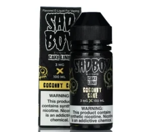 Sadboy Cake Line Coconut Cake 100ml TF Vapes Juice