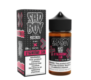 Sadboy Strawberry Jam 100ml Vapes Juice