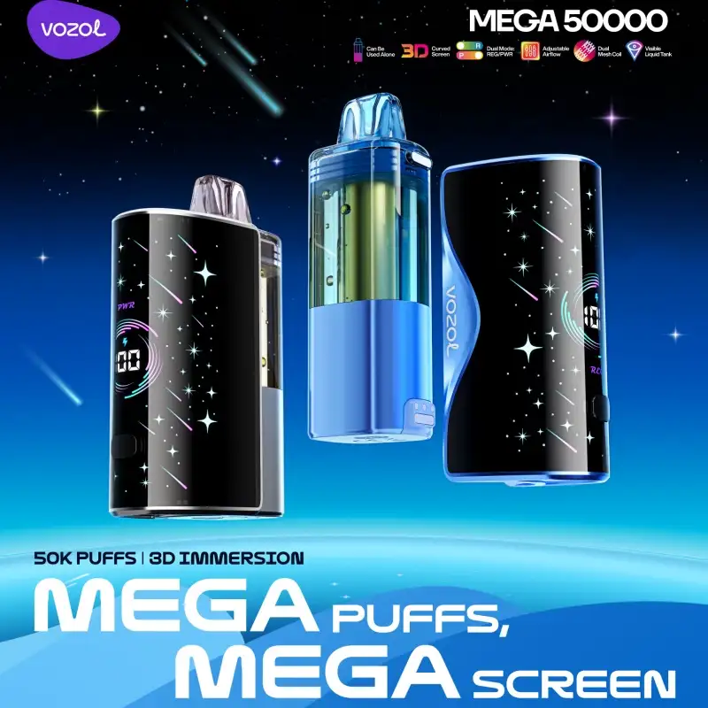 Vozol Mega 50K Disposables Kit (5%,50000 Puffs) - Image 2