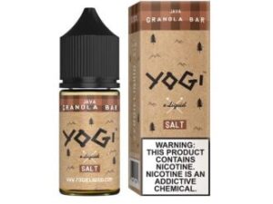 Yogi Salts Java Granola Bar 30ml Nic Salt Vapes Juice
