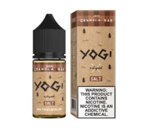 Yogi Salts Java Granola Bar 30ml Nic Salt Vapes Juice