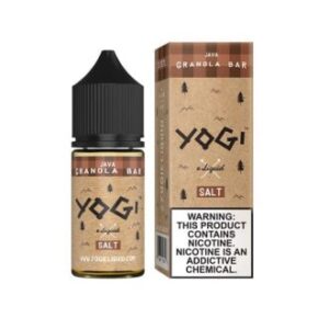 Yogi Salts Java Granola Bar 30ml Nic Salt Vapes Juice