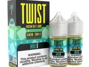 Mint 0° 2x 30ml (60ml) Nic Salt Vape Juice – Twist E-Liquid