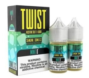 Mint 0° 2x 30ml (60ml) Nic Salt Vape Juice – Twist E-Liquid