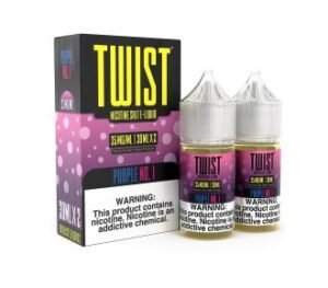 Twist E-Liquid Purple No.1 2x 30ml (60ml) Nic Salt Vapes Juice – Twist E-Liquids