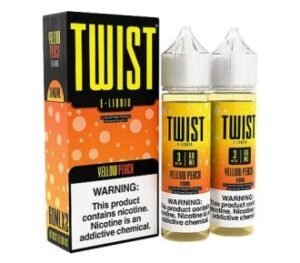 Twist E-Liquid Yellow Peach (Previously Peach Blossom Lemonade) 120ml Vapes Juice
