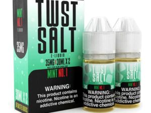 Mint No.1 2x 30ml (60ml) Nic Salt Vapes Juice – Twist E-Liquids