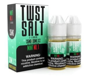 Mint No.1 2x 30ml (60ml) Nic Salt Vapes Juice – Twist E-Liquids