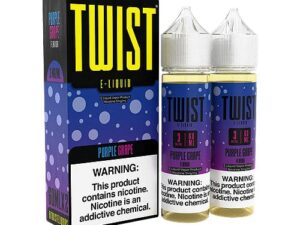 Purple Grape 2x 60ml (120ml) Vapes Juice – Twist E-Liquids