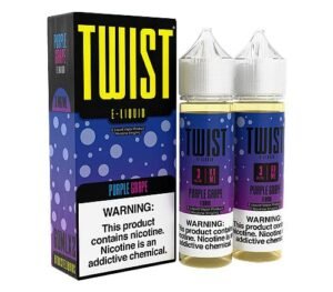 Purple Grape 2x 60ml (120ml) Vapes Juice – Twist E-Liquids
