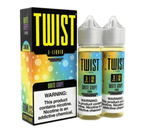White Grape 2x 60ml (120ml) Vapes Juice – Twist E-Liquids