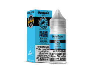 Vapetasia Salts Killer Fruits Blue Razz 30ml Nic Salt Vapes Juice