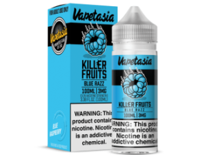 Vapetasia Killer Fruits Blue Razz 100ml Vapes Juice