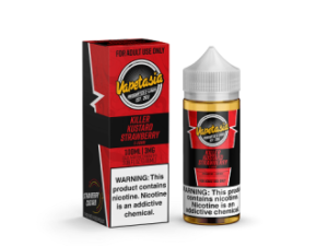 Vapetasia Killer Kustard Strawberry 100ml Vapes Juice