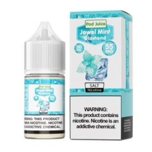 Pod Juice Jewel Mint Diamond TF 30ml Nic Salt Vapes Juice